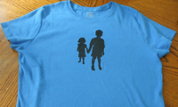 inhabitots Customized Silhouette T-Shirt